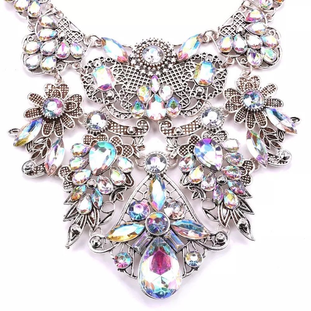 Gold Mydamer beads necklace​​​ - Picture 3 of 6